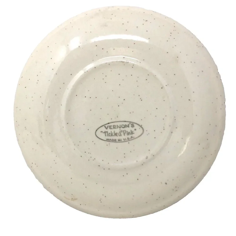 Metlox Vernon Ware Tickled Pink 6